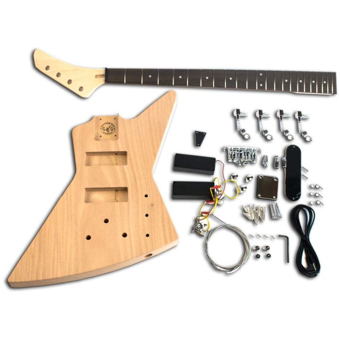 Bass Guitar Kit - Explorer, Rosewood