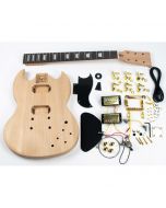 Guitar Kit - S - Double Cut Gold, Rosewood
