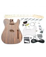 Guitar Kit - TL style Zebrawood